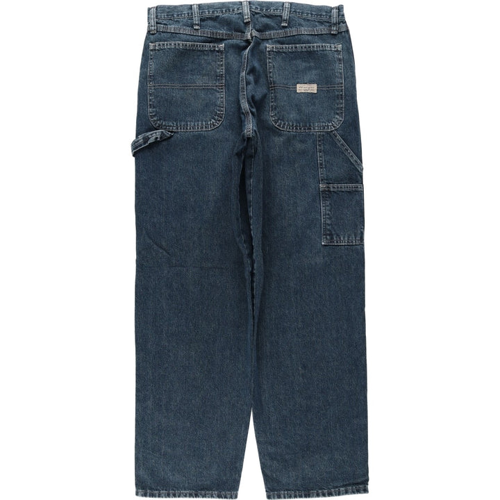 Wrangler Denim Painter Pants for Men, W35 cotton blue type Vintage Second Hand