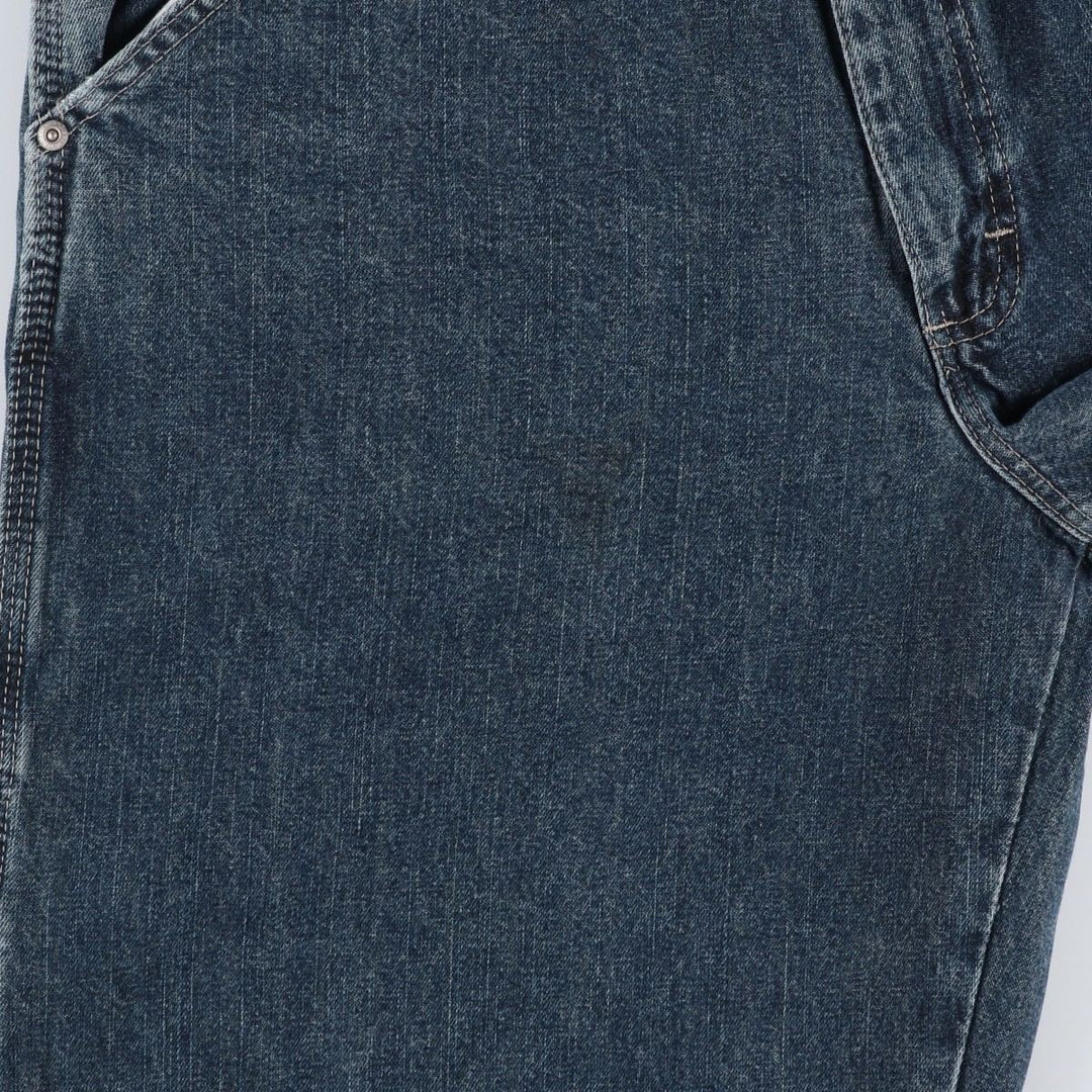 Wrangler Denim Painter Pants for Men, W35 cotton blue type Vintage Second Hand