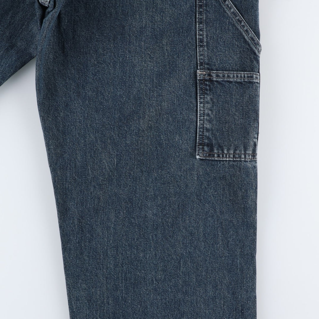 Wrangler Denim Painter Pants for Men, W35 cotton blue type Vintage Second Hand