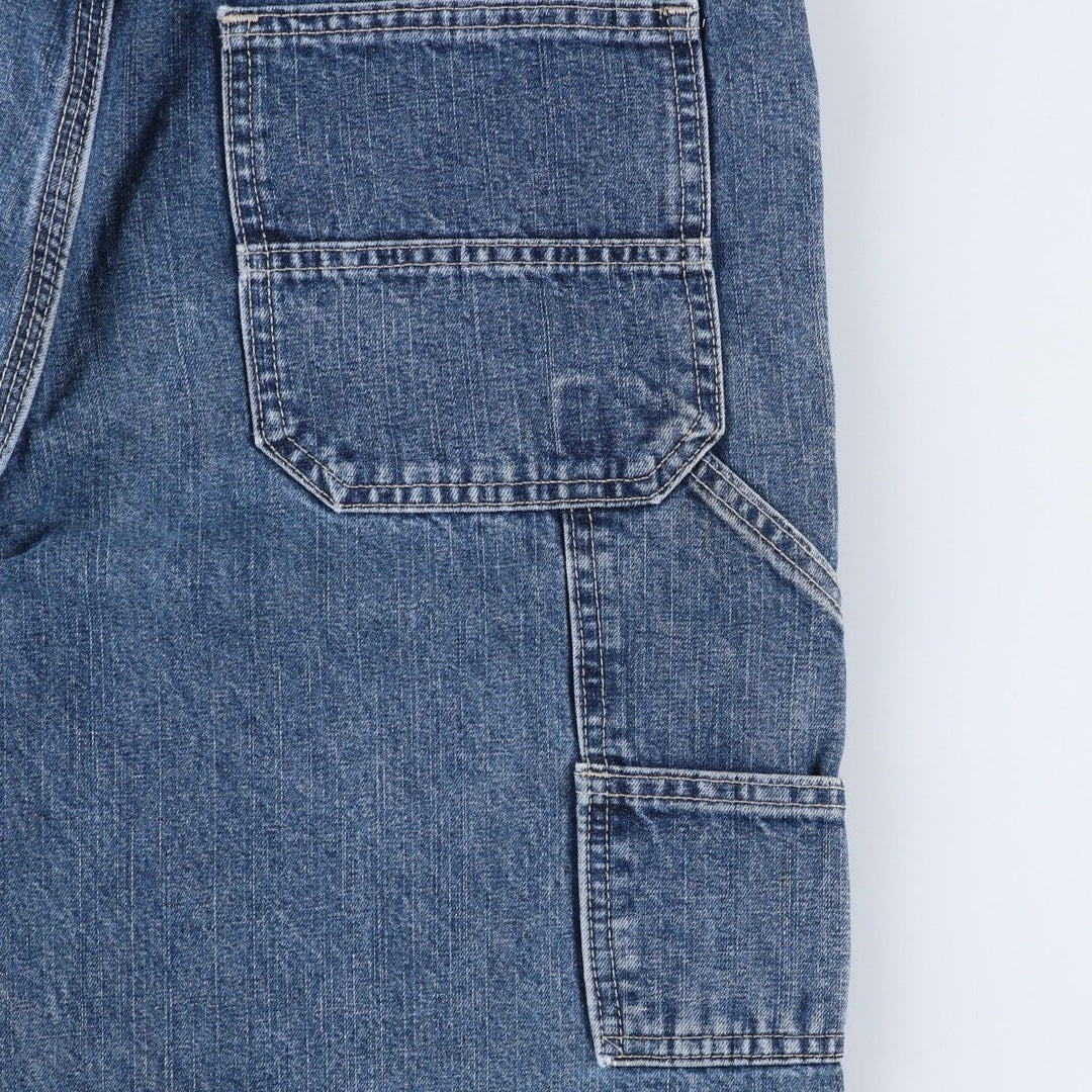 Lee Dungarees Carpenter Denim Painter Pants for Men, W34 cotton blue type Vintage Second Hand
