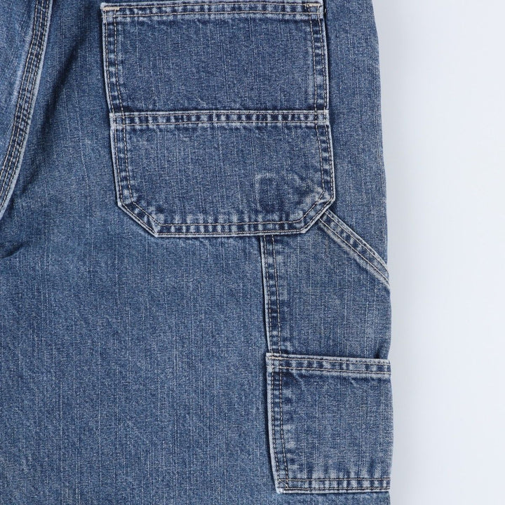 Lee Dungarees Carpenter Denim Painter Pants for Men, W34 cotton blue type Vintage Second Hand