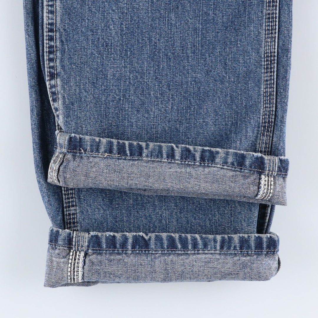 Lee Dungarees Carpenter Denim Painter Pants for Men, W34 cotton blue type Vintage Second Hand