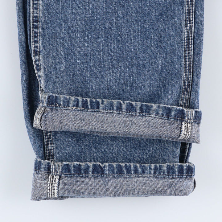 Lee Dungarees Carpenter Denim Painter Pants for Men, W34 cotton blue type Vintage Second Hand
