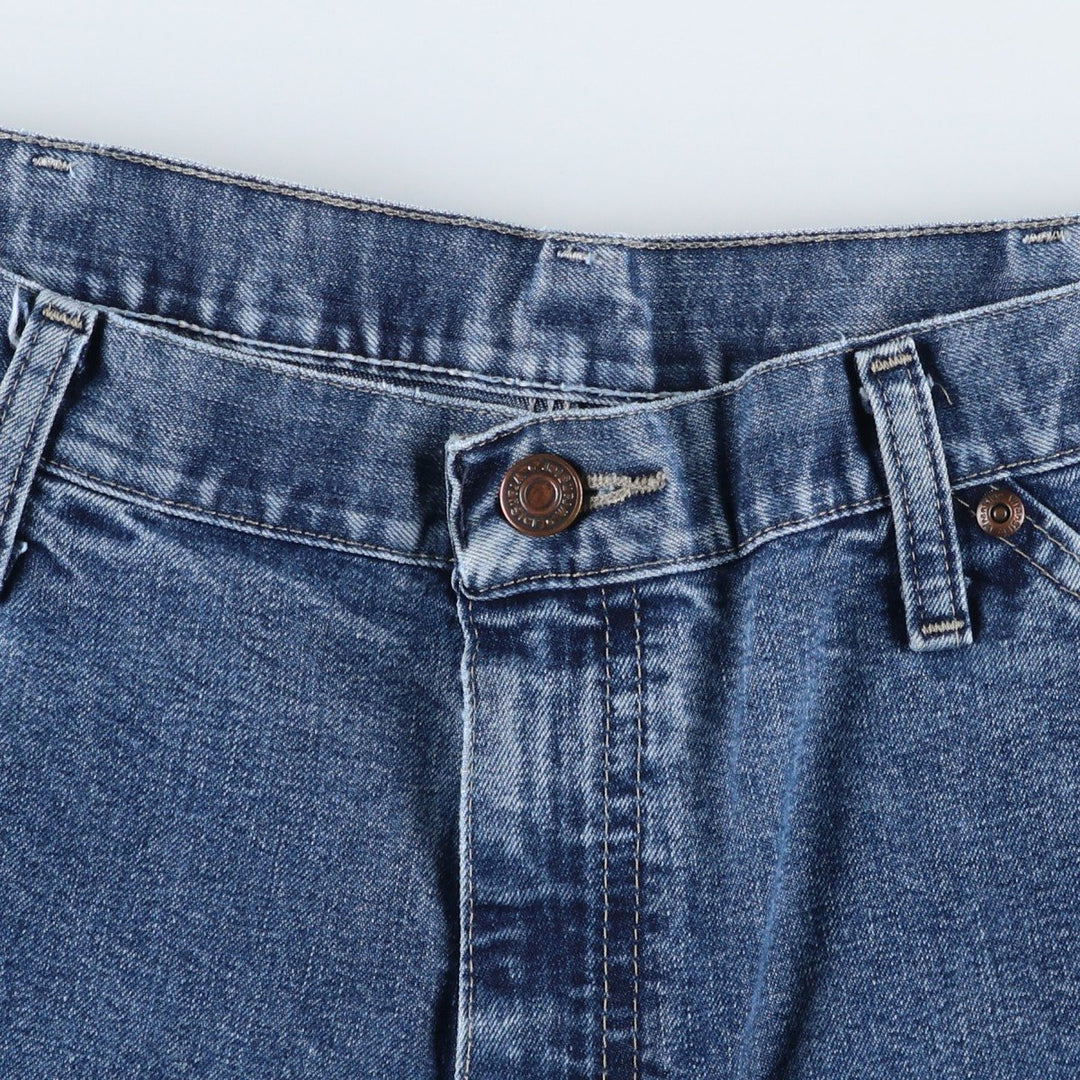 00'S Wrangler CARPENTER denim painter pants for men, W35 equivalent cotton blue type Vintage Second Hand