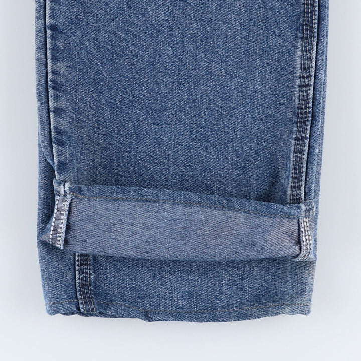 00'S Wrangler CARPENTER denim painter pants for men, W35 equivalent cotton blue type Vintage Second Hand