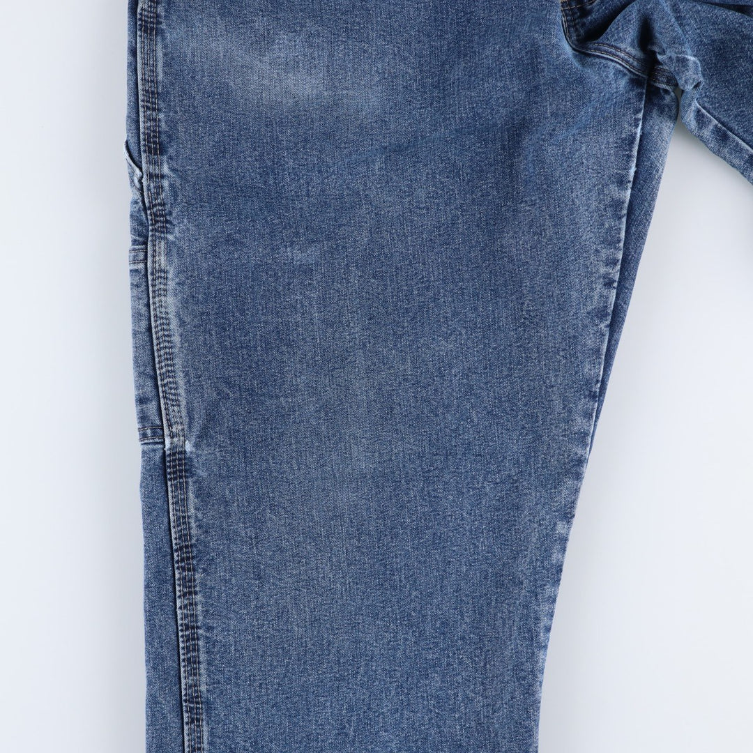 00'S Wrangler CARPENTER denim painter pants for men, W35 equivalent cotton blue type Vintage Second Hand