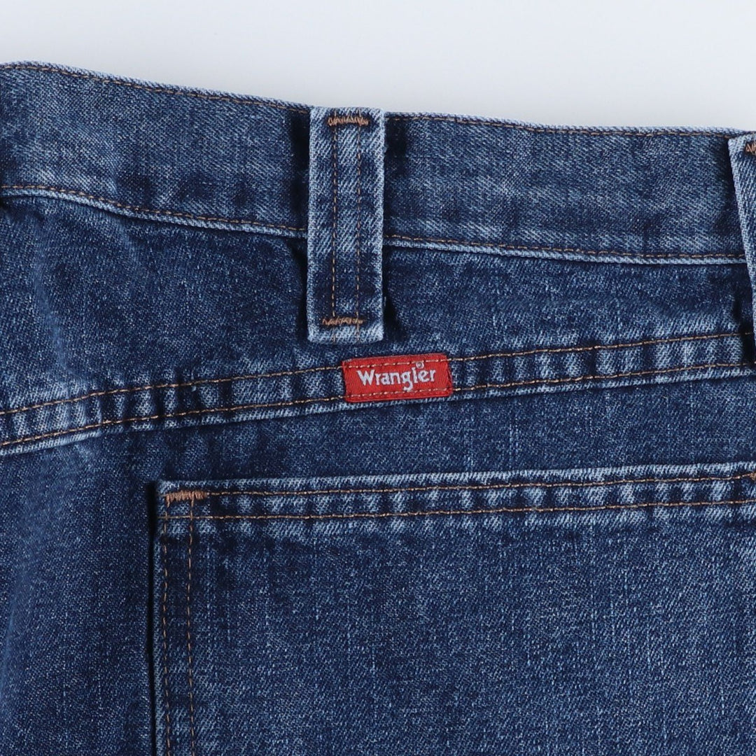 00'S Wrangler CARPENTER denim painter pants for men, equivalent to w36 cotton blue type Vintage Second Hand
