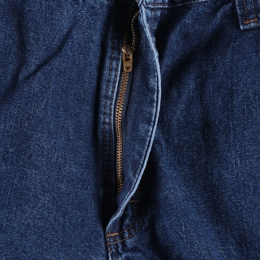 00'S Wrangler CARPENTER denim painter pants for men, equivalent to w36 cotton blue type Vintage Second Hand