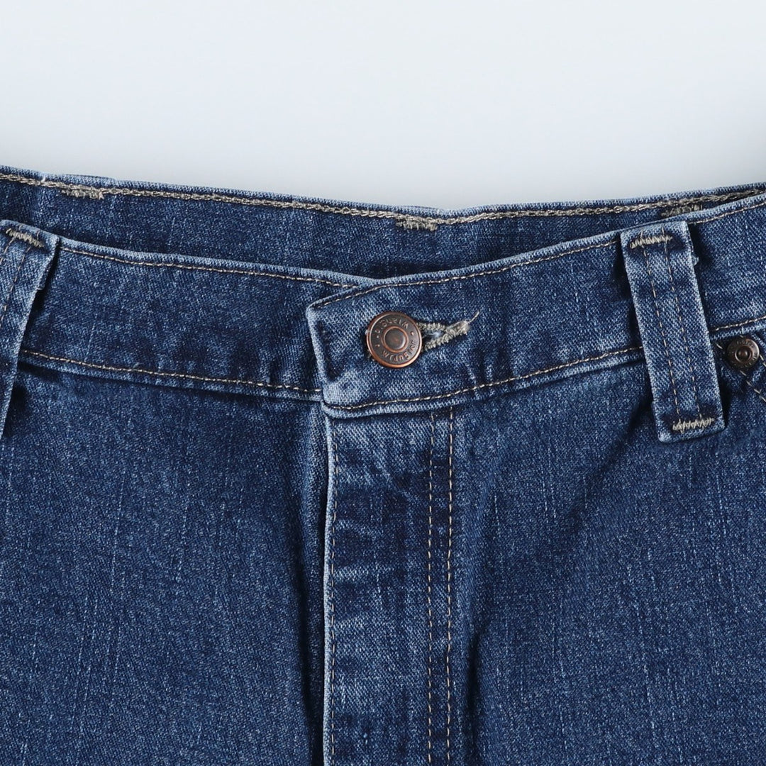 00'S Wrangler Denim Painter Pants Men's W34 cotton blue type Vintage Second Hand