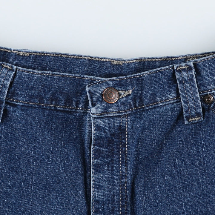 00'S Wrangler Denim Painter Pants Men's W34 cotton blue type Vintage Second Hand