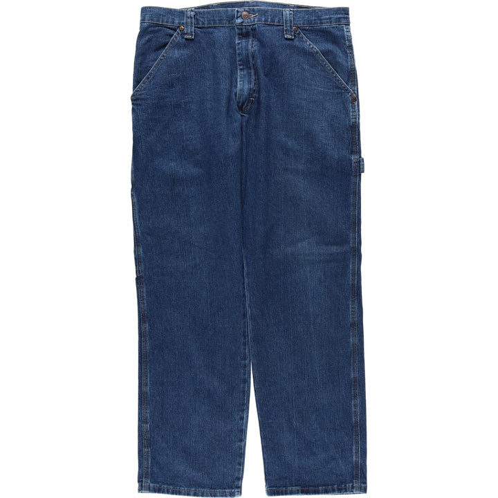 Wrangler Denim Painter Pants for Men, W34 equivalent cotton blue type Vintage Second Hand