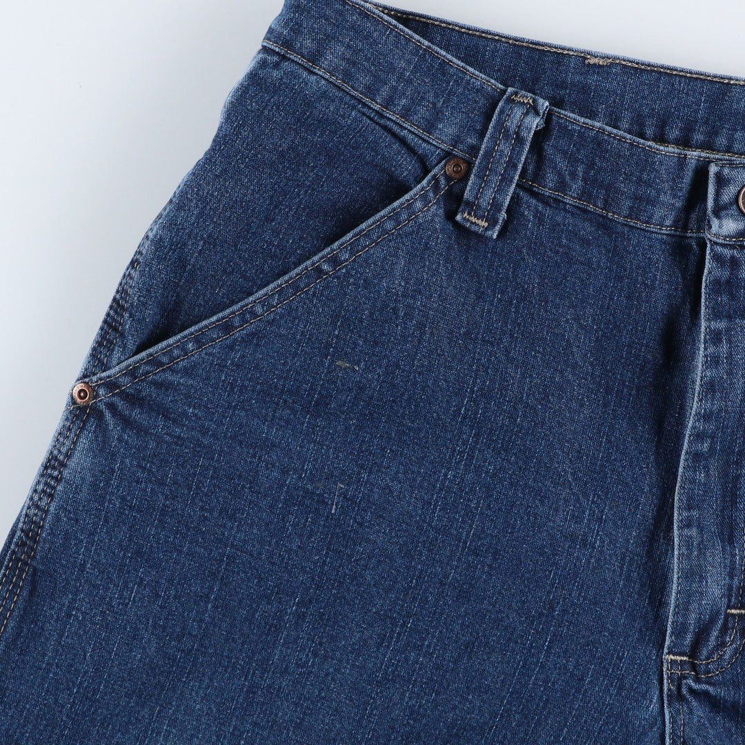 Wrangler Denim Painter Pants for Men, W34 equivalent cotton blue type Vintage Second Hand