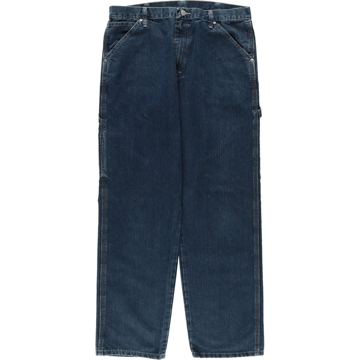 Wrangler Carpenter Denim Painter Pants, Men's, Size W34 cotton Navy blue Vintage Second Hand
