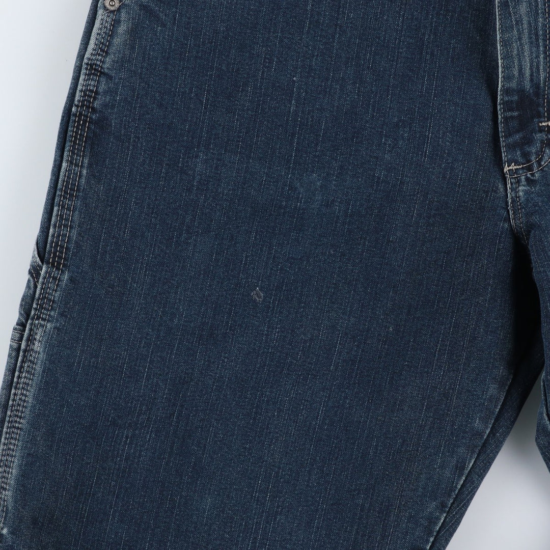 Wrangler Carpenter Denim Painter Pants, Men's, Size W34 cotton Navy blue Vintage Second Hand