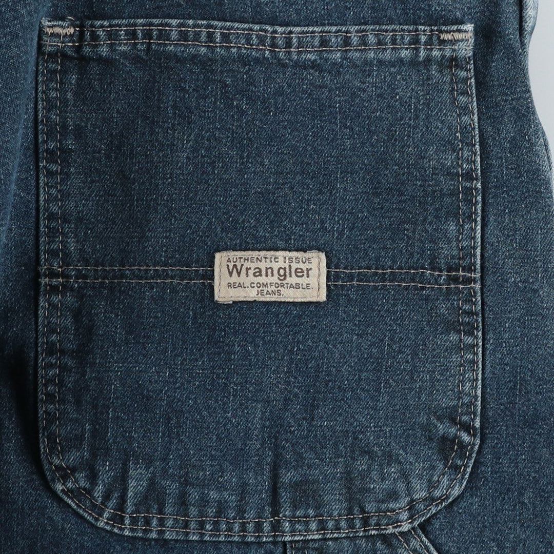 Wrangler Carpenter Denim Painter Pants, Men's, Size W35 cotton Navy blue Vintage Second Hand