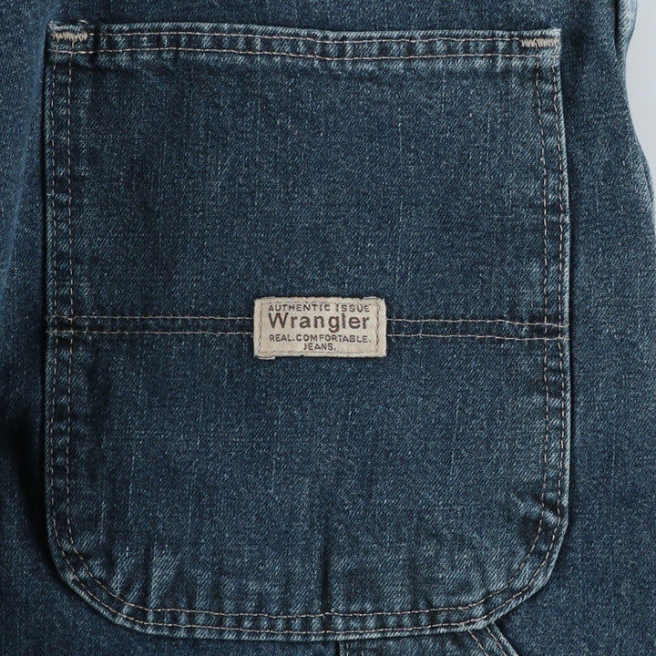 Wrangler Carpenter Denim Painter Pants, Men's, Size W35 cotton Navy blue Vintage Second Hand