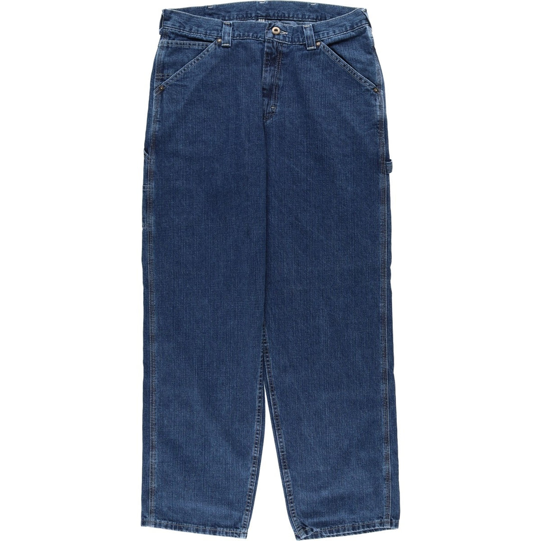 Lee DUNGAREES denim painter pants for men, size W34 unclear blue type Vintage Second Hand