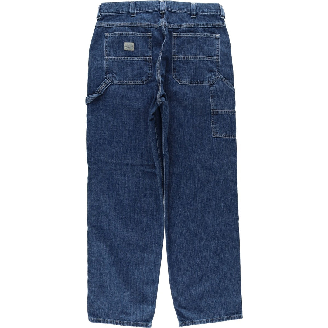 Lee DUNGAREES denim painter pants for men, size W34 unclear blue type Vintage Second Hand