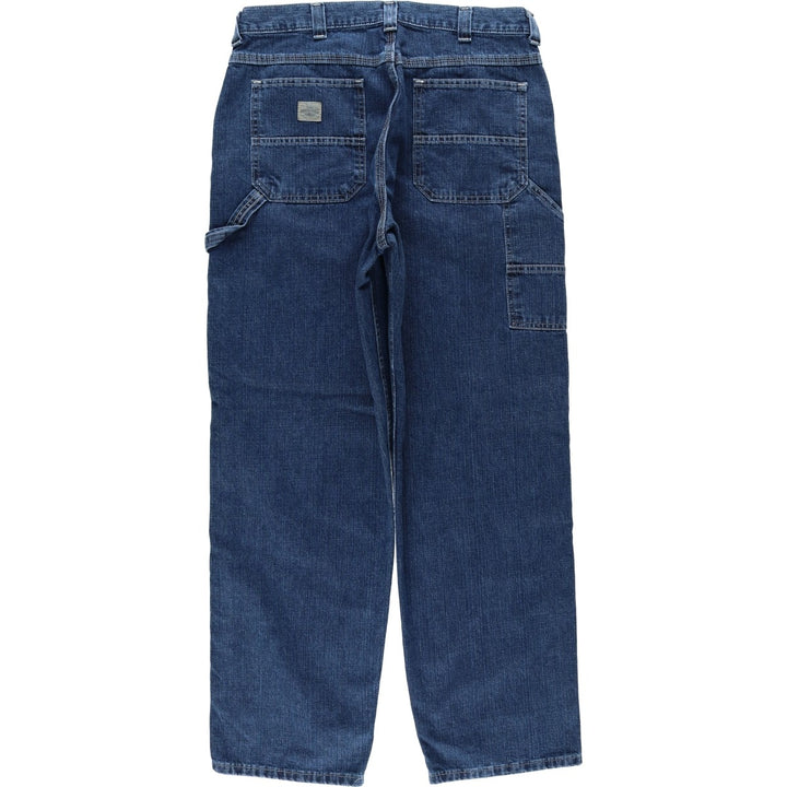 Lee DUNGAREES denim painter pants for men, size W34 unclear blue type Vintage Second Hand