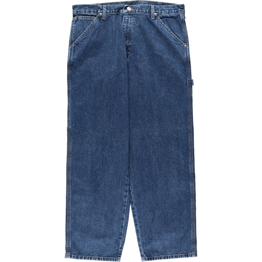Wrangler Denim Painter Pants for Men, W35 cotton blue type Vintage Second Hand