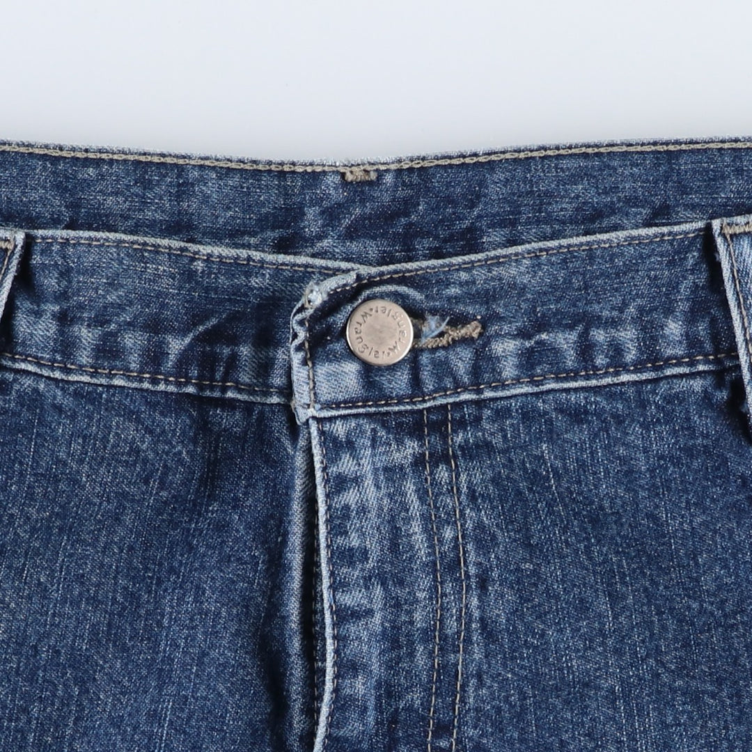 Wrangler Denim Painter Pants for Men, W35 cotton blue type Vintage Second Hand