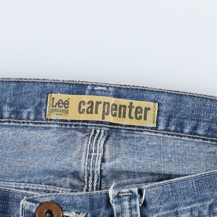 Lee DUNGAREES Carpenter Denim Painter Pants, Men's Size W32 (approx.) cotton blue type Vintage Second Hand