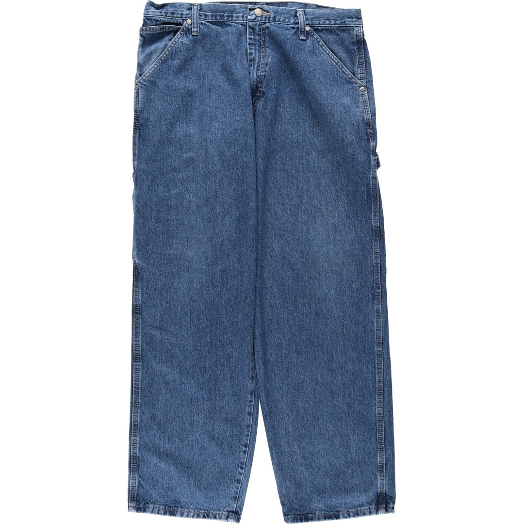 Wrangler Carpenter Denim Painter Pants, Men's, Size W34 cotton blue type Vintage Second Hand