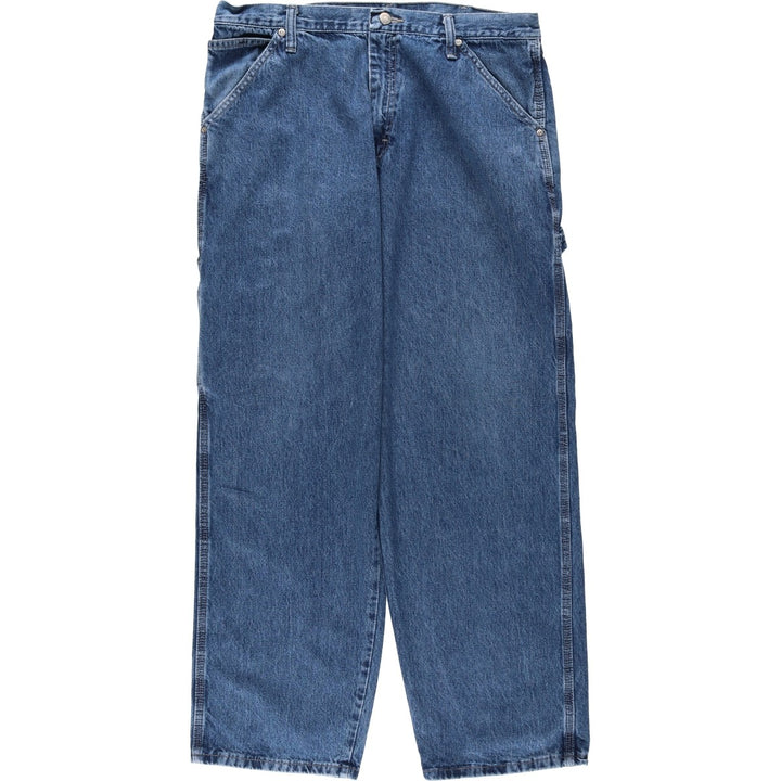 Wrangler Carpenter Denim Painter Pants, Men's, Size W34 cotton blue type Vintage Second Hand