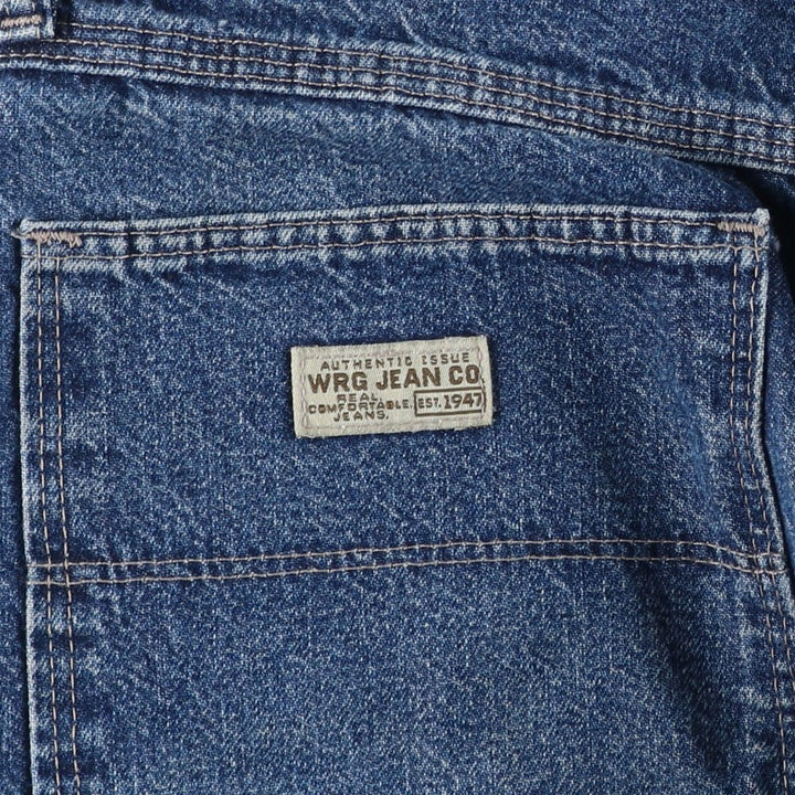 Wrangler Denim Painter Pants for Men, W33 equivalent cotton blue type Vintage Second Hand