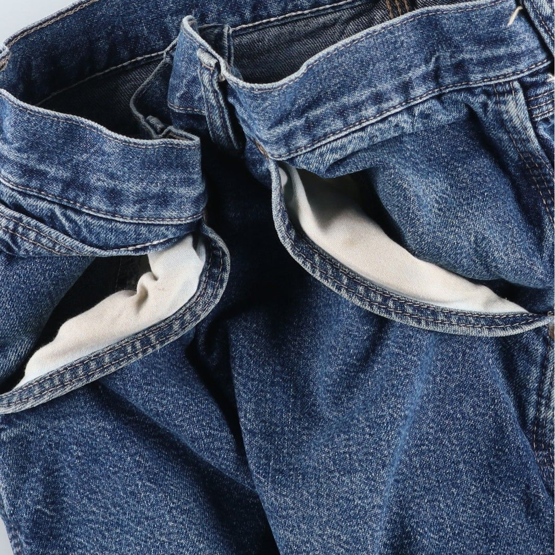 Wrangler Denim Painter Pants for Men, W33 equivalent cotton blue type Vintage Second Hand