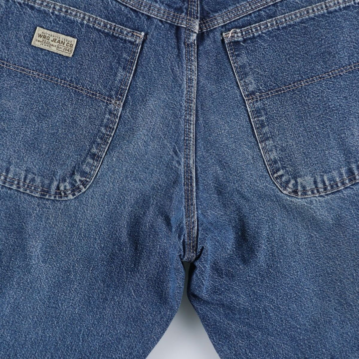 Wrangler Denim Painter Pants for Men, W33 equivalent cotton blue type Vintage Second Hand