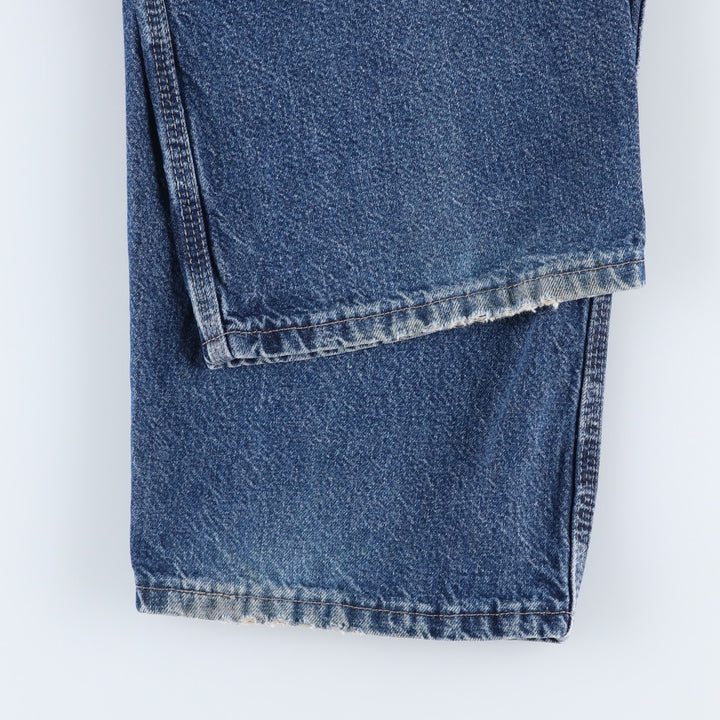 Wrangler Denim Painter Pants for Men, W33 equivalent cotton blue type Vintage Second Hand