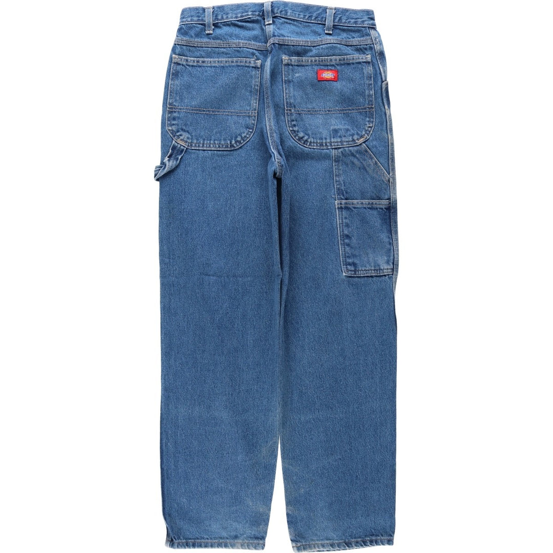 Dickies denim painter pants for men, equivalent to W30 cotton blue type Vintage Second Hand