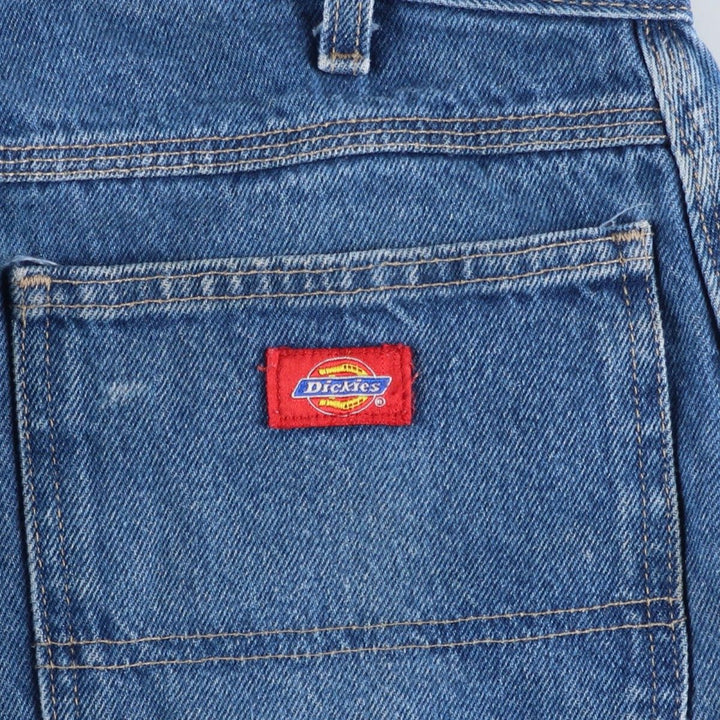 Dickies denim painter pants for men, equivalent to W30 cotton blue type Vintage Second Hand