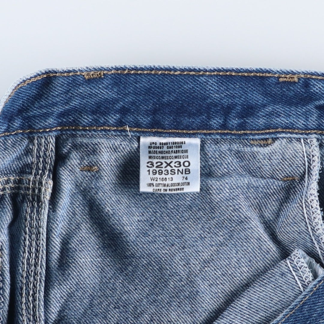 Dickies denim painter pants for men, equivalent to W30 cotton blue type Vintage Second Hand