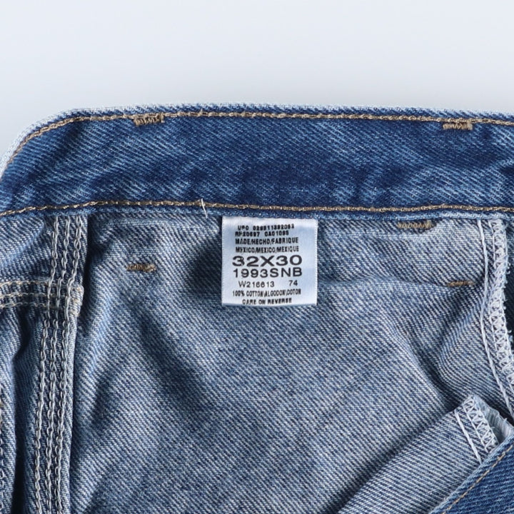 Dickies denim painter pants for men, equivalent to W30 cotton blue type Vintage Second Hand