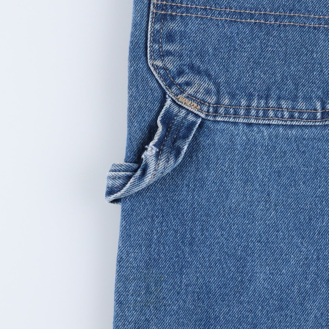 Dickies denim painter pants for men, equivalent to W30 cotton blue type Vintage Second Hand