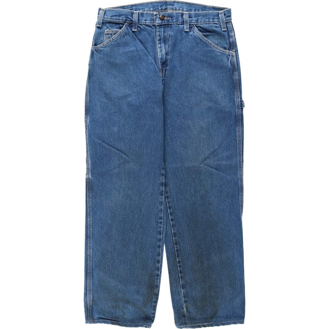 Dickies Relaxed Fit Denim Painter Pants, Men's, Size W32 cotton blue type Vintage Second Hand