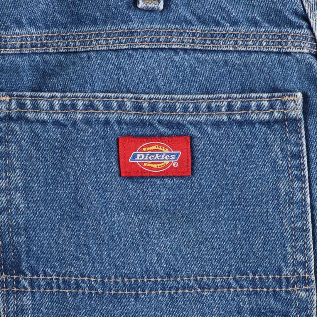 Dickies Relaxed Fit Denim Painter Pants, Men's, Size W32 cotton blue type Vintage Second Hand
