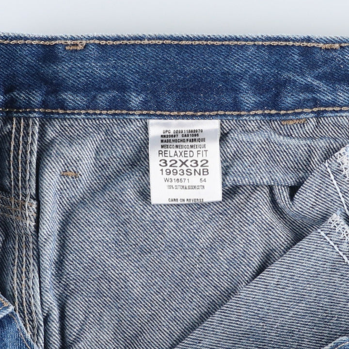 Dickies Relaxed Fit Denim Painter Pants, Men's, Size W32 cotton blue type Vintage Second Hand