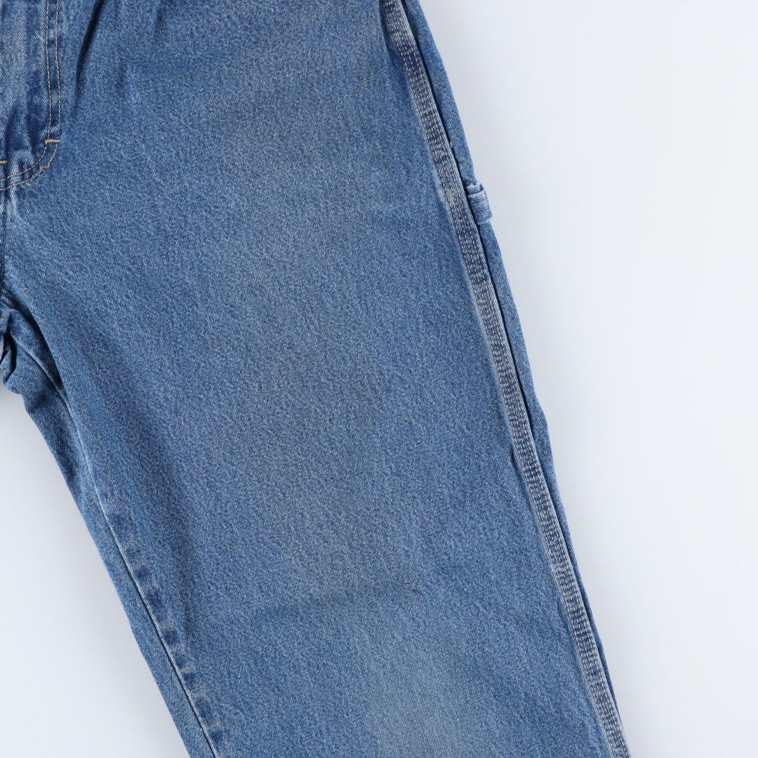 Dickies denim painter pants for men, equivalent to W34 cotton blue type Vintage Second Hand