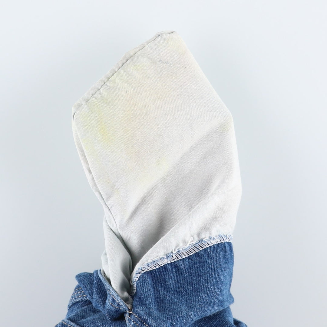 Dickies denim painter pants for men, equivalent to W33 cotton blue type Vintage Second Hand