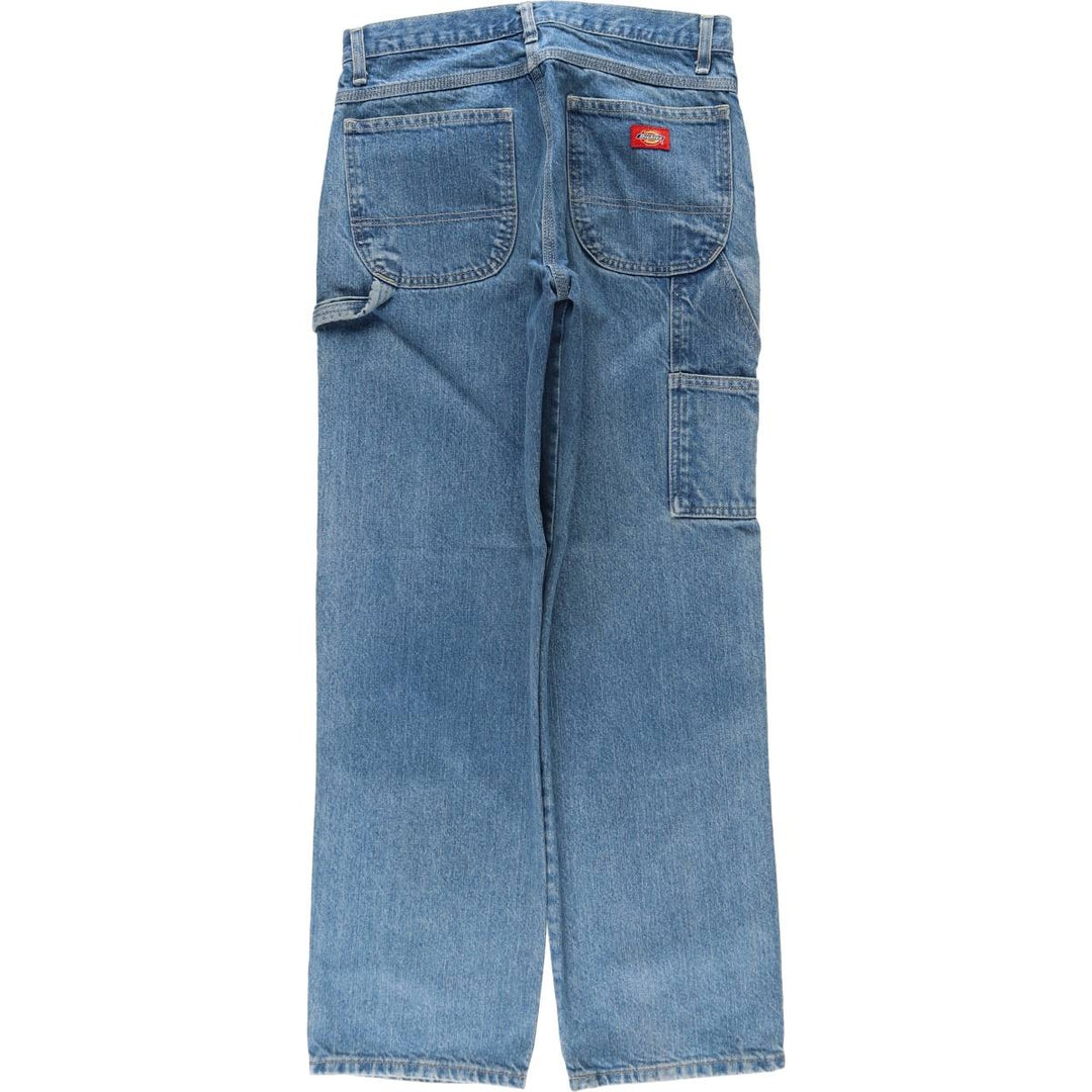 Dickies denim painter pants for men, equivalent to W31 cotton blue type Vintage Second Hand