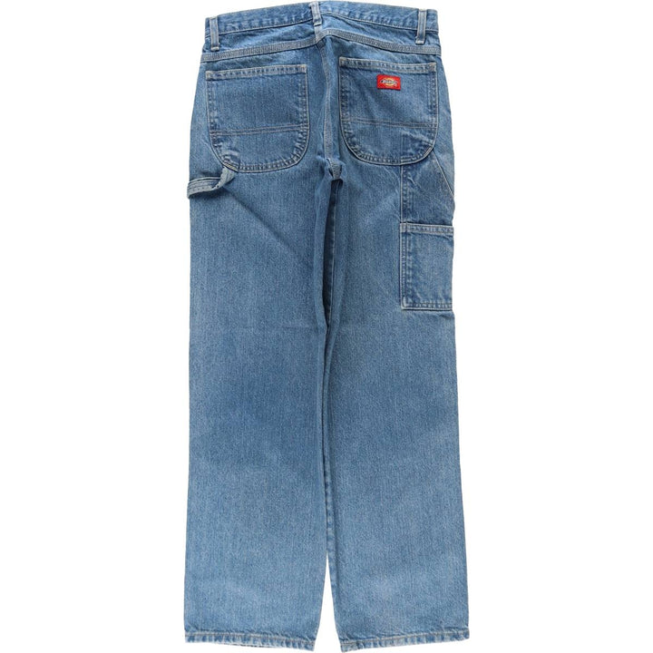 Dickies denim painter pants for men, equivalent to W31 cotton blue type Vintage Second Hand