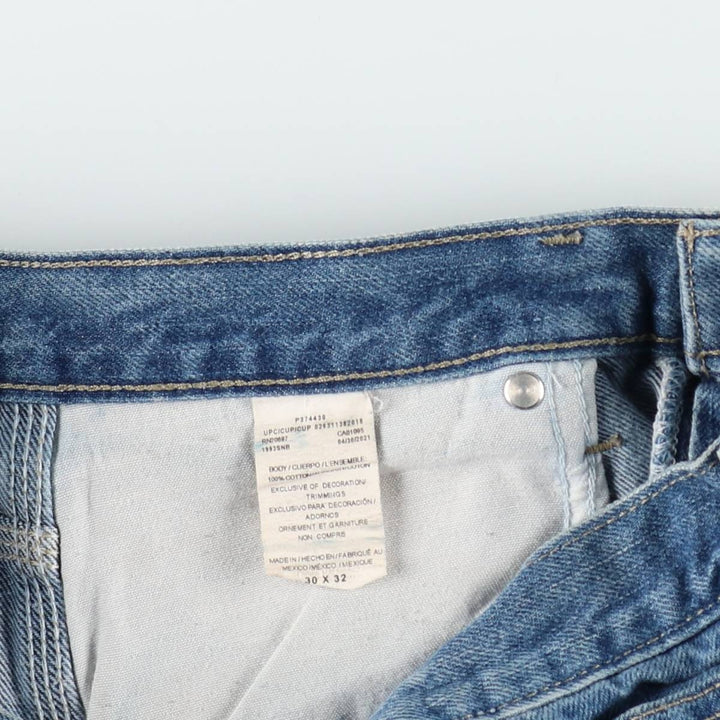 Dickies denim painter pants for men, equivalent to W31 cotton blue type Vintage Second Hand