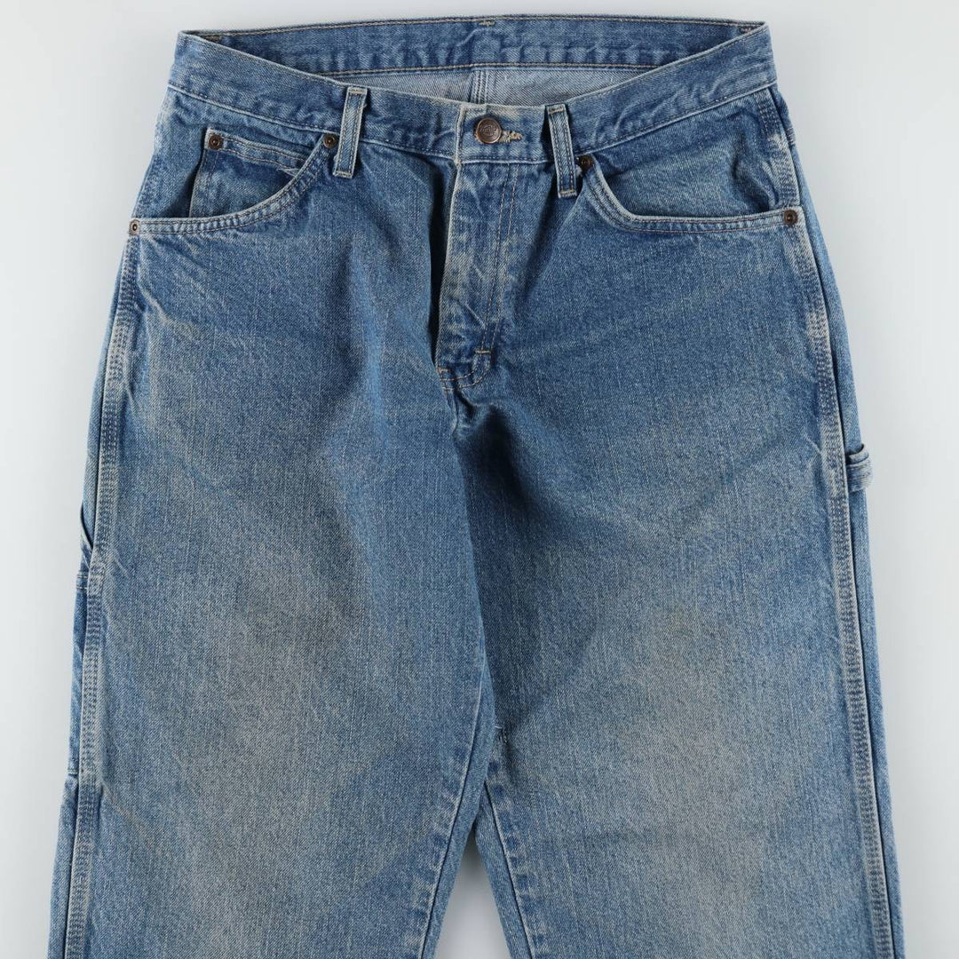 Dickies denim painter pants for men, equivalent to W31 cotton blue type Vintage Second Hand