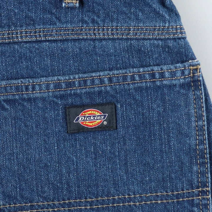 Dickies denim painter pants for men, equivalent to w36 cotton blue type Vintage Second Hand