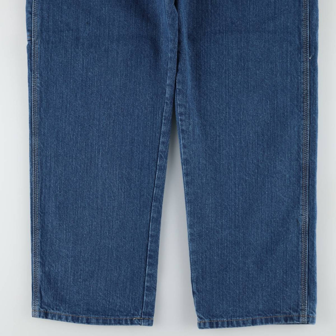 Dickies denim painter pants for men, equivalent to w36 cotton blue type Vintage Second Hand