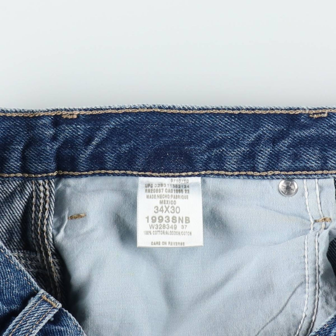 Dickies denim painter pants for men, equivalent to W34 cotton blue type Vintage Second Hand