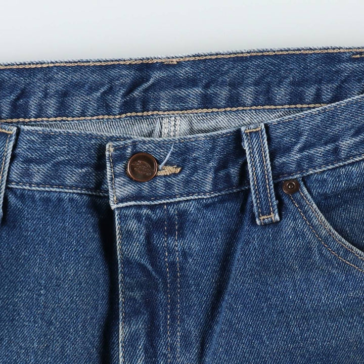 Dickies denim painter pants for men, equivalent to W34 cotton blue type Vintage Second Hand